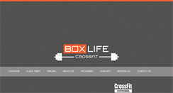 Desktop Screenshot of boxlifecrossfit.com